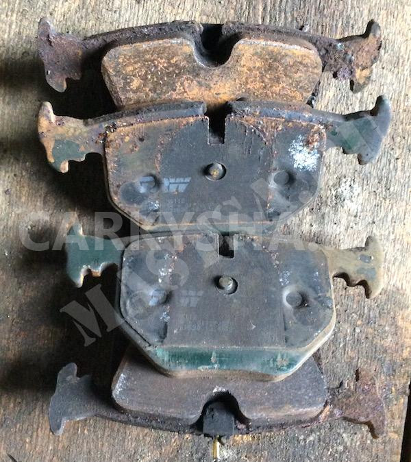 Колодки тормозные RHR TRW BMW X5 I (E53) Рестайлинг оригинальный номер GDB1527 34213403241 34 21 3 403 241