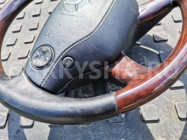 Руль A2214600403 Mercedes-Benz S-Class 2007 W221 273.968 Mercedes-Benz S-klasse оригинальный номер A2214600403
