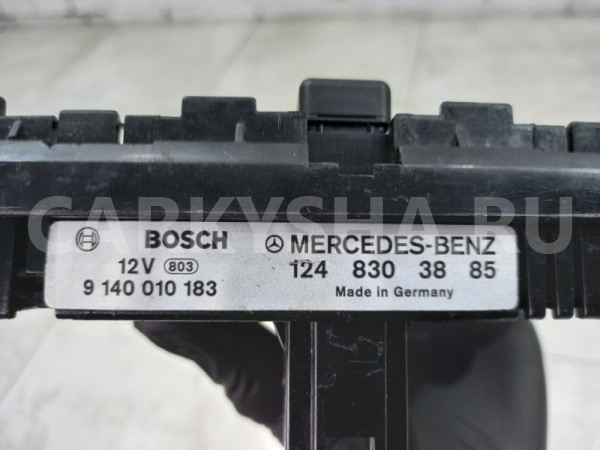 Блок управления печкой Mercedes E230 1248303885 W124 Mercedes-Benz W124 